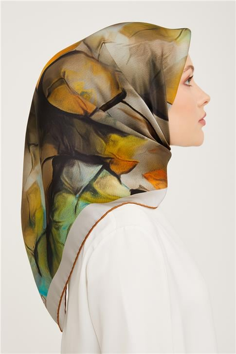 Armine Twill İpek Eşarp 23Ka9014 34 50