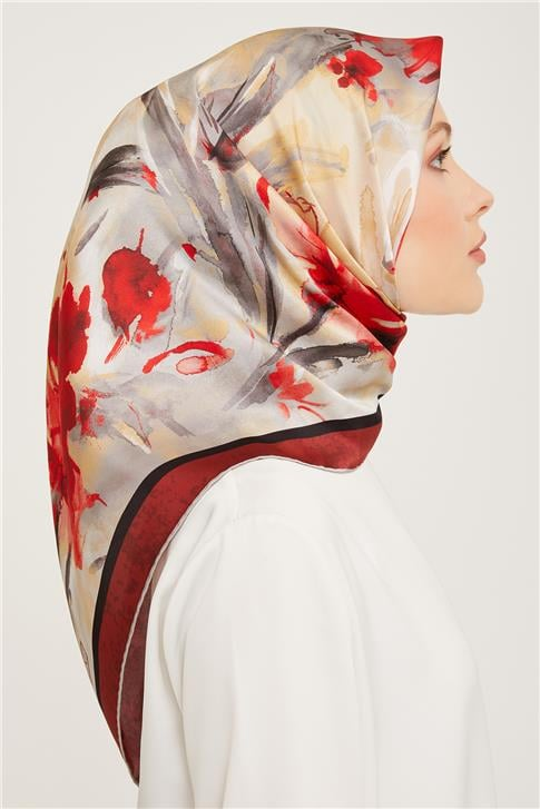 Armine Twill İpek Eşarp 23Ka9018 51