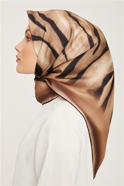Armine Twill İpek Eşarp 23Ka9020 9 02