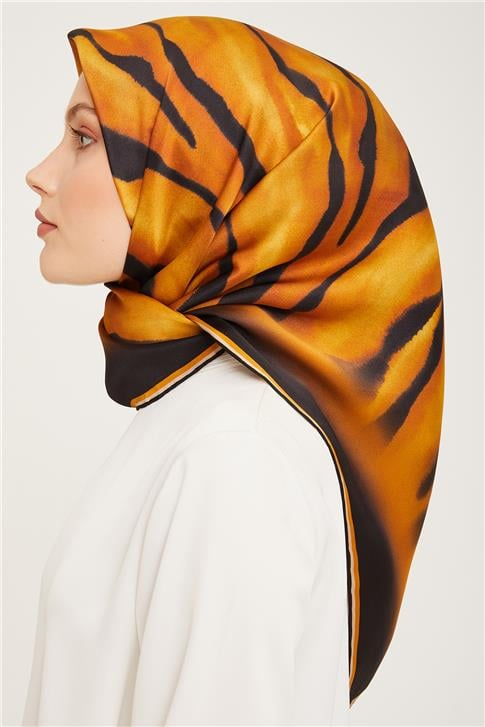 Armine Twill İpek Eşarp 23Ka9020 9 09