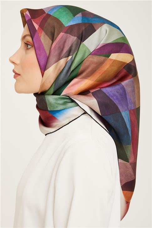 Armine Twill İpek Eşarp 23Ka9024 01