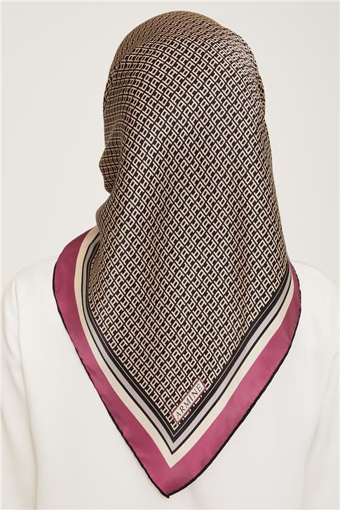 Armine Twill İpek Eşarp 23Ka9026 34