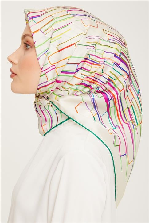 Armine Twill İpek Eşarp 23Ka9027 33 31