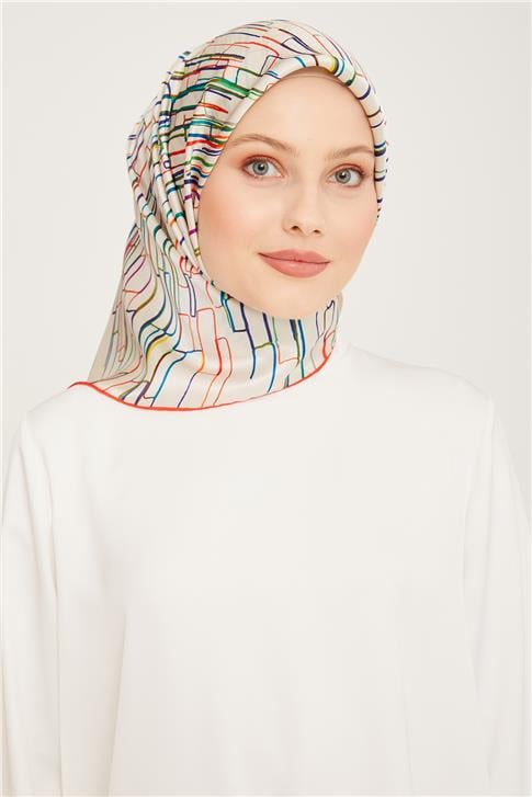 Armine Twill İpek Eşarp 23Ka9027 33 32