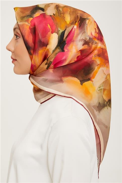 Armine Twill İpek Eşarp 23Ka9033 07