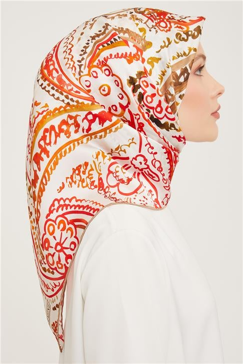 Armine Twill İpek Eşarp 23Ka9037 01