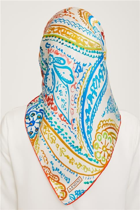 Armine Twill İpek Eşarp 23Ka9037 31