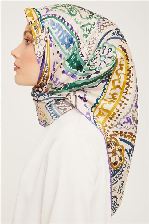 Armine Twill İpek Eşarp 23Ka9037 50