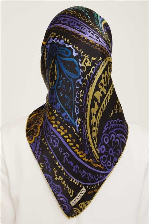 Armine Twill İpek Eşarp 23Ka9037 52