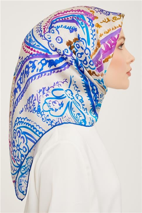 Armine Twill İpek Eşarp 23Ka9037 54