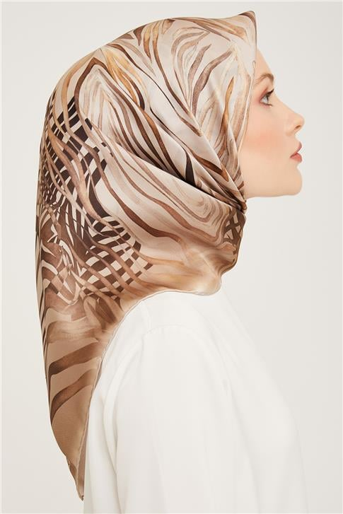 Armine Twill İpek Eşarp 23Ka9038 04
