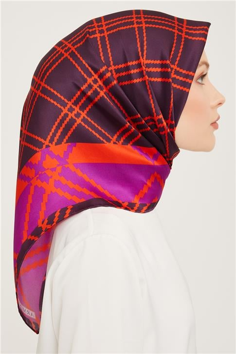 Armine Twill İpek Eşarp 23Ka9040 6 03