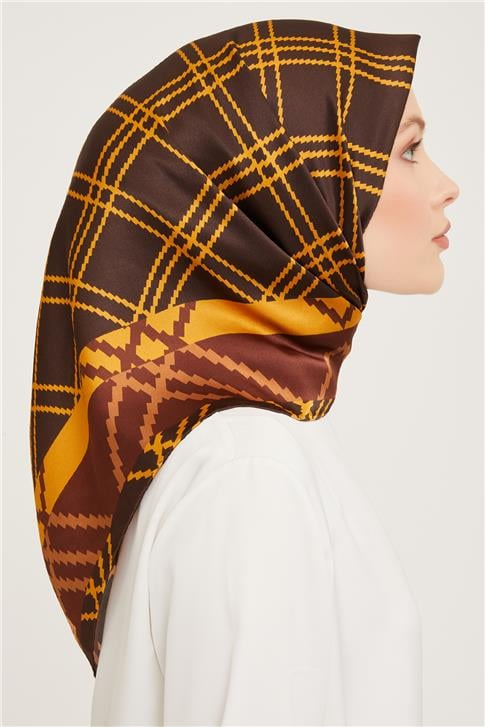Armine Twill İpek Eşarp 23Ka9040 6 07