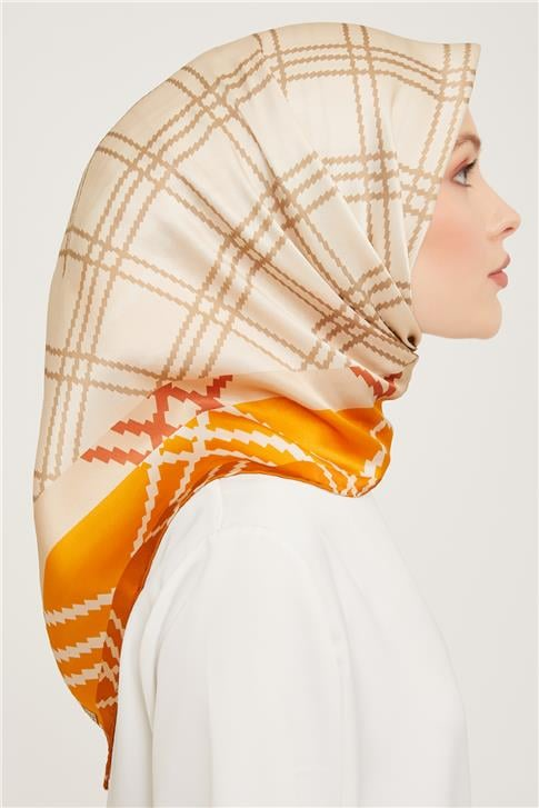 Armine Twill İpek Eşarp 23Ka9040 6 37