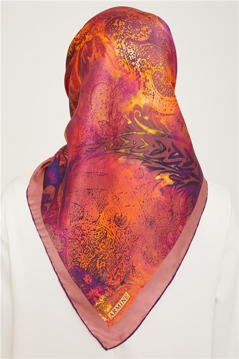 Armine Twill İpek Eşarp 23Ka9041 04