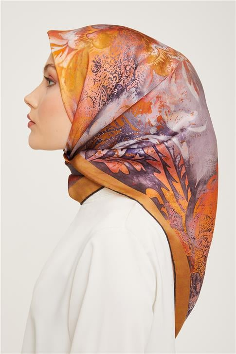 Armine Twill İpek Eşarp 23Ka9041 05
