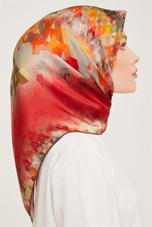 Armine Twill İpek Eşarp 23Ka9043 22 04