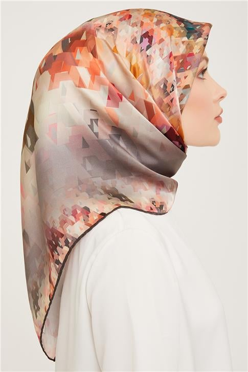 Armine Twill İpek Eşarp 23Ka9043 22 07