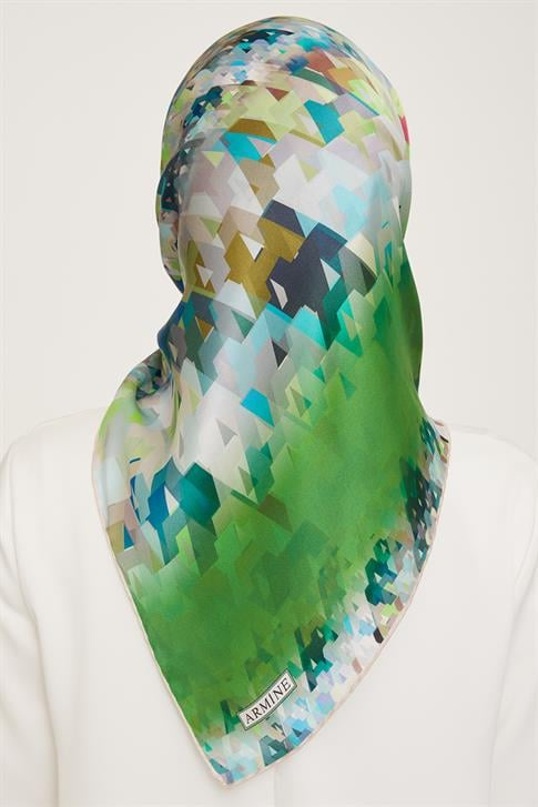 Armine Twill İpek Eşarp 23Ka9043 22 54