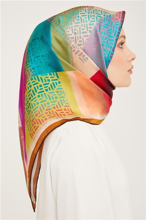 Armine Twill İpek Eşarp 23Ka9044 01