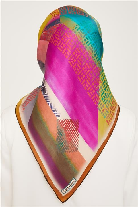 Armine Twill İpek Eşarp 23Ka9044 01