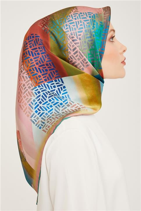 Armine Twill İpek Eşarp 23Ka9044 06