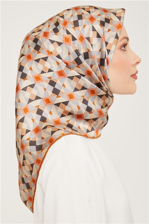 Armine Twill İpek Eşarp 23Ka9045 34