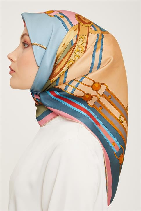 Armine Twill İpek Eşarp 23Ka9046 01
