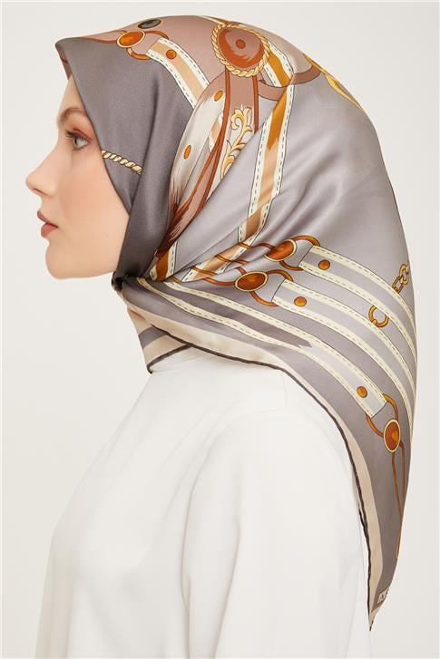 Armine Twill İpek Eşarp 23Ka9046 05
