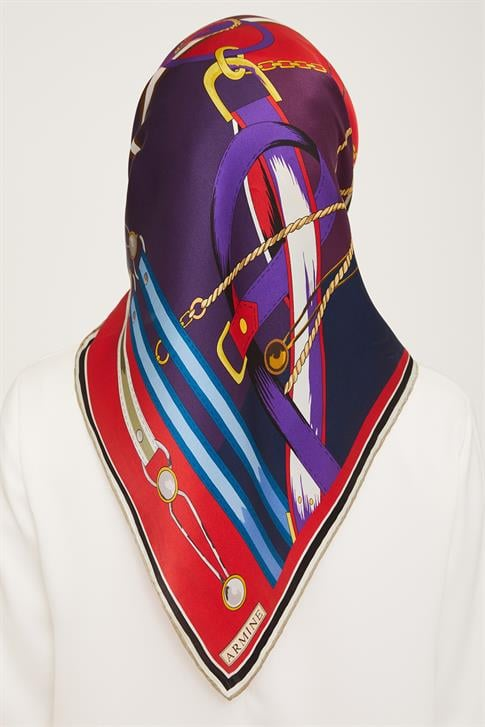 Armine Twill İpek Eşarp 23Ka9046 40