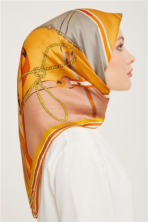 Armine Twill İpek Eşarp 23Ka9046 54
