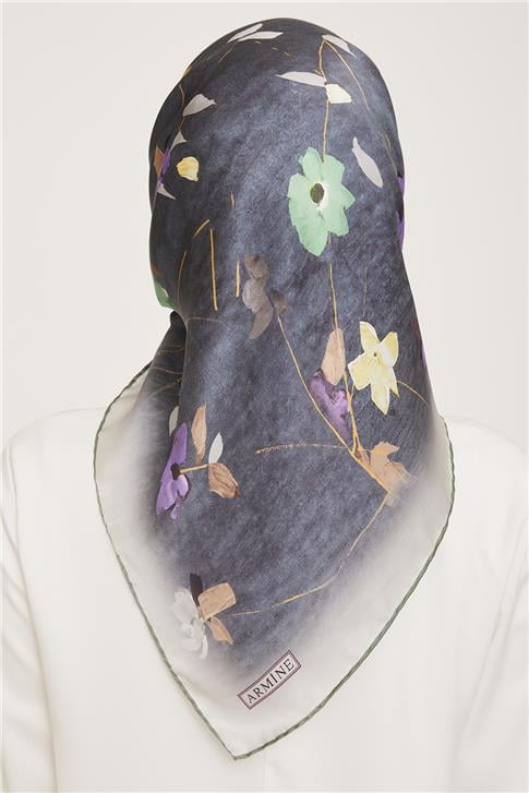Armine Twill İpek Eşarp 23Ka9048 4 34