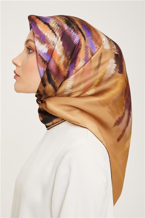 Armine Twill İpek Eşarp 23Ka9049 55 05
