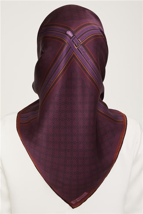 Armine Twill İpek Eşarp 23Ka9054 06