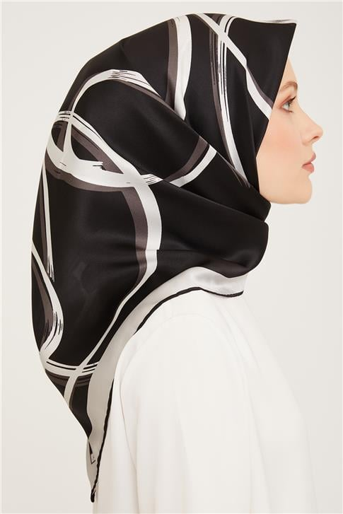 Armine Twill İpek Eşarp 23Ka9059 09