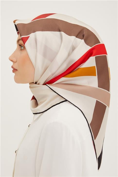 Armine Twill İpek Eşarp 23Ya8923 02
