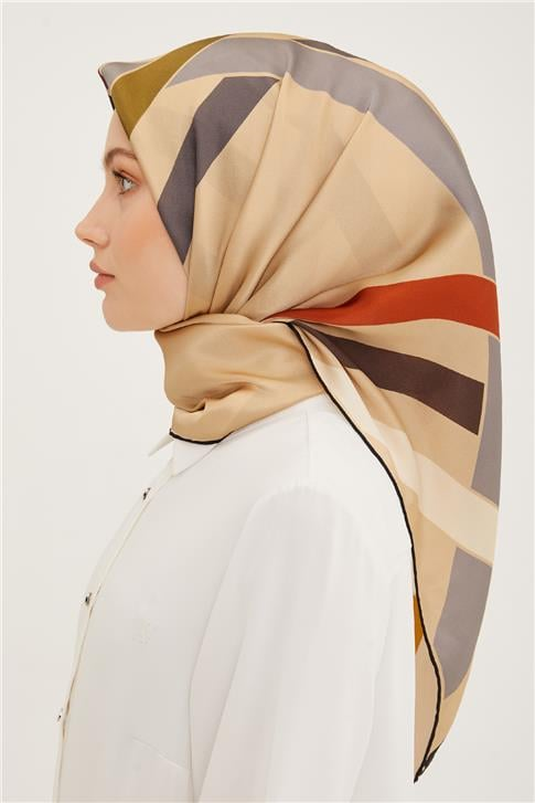 Armine Twill İpek Eşarp 23Ya8923 34