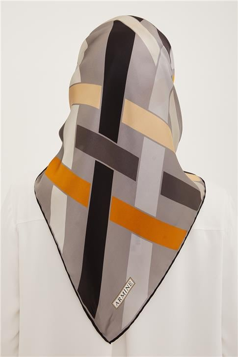 Armine Twill İpek Eşarp 23Ya8923 55