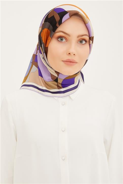 Armine Twill İpek Eşarp 23Ya8926 33