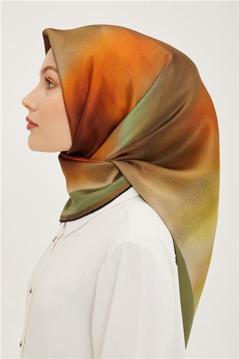 Armine Twill İpek Eşarp 23Ya8927 37