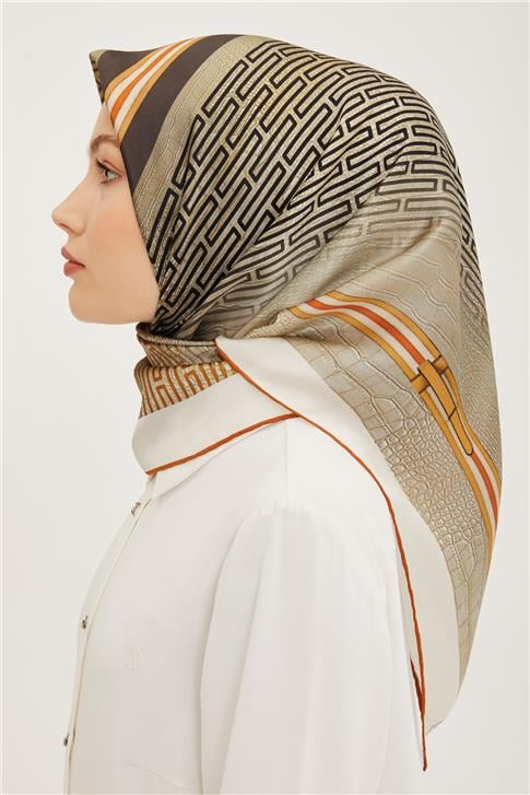 Armine Twill İpek Eşarp 23Ya8930 32