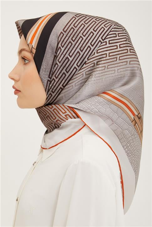 Armine Twill İpek Eşarp 23Ya8930 35