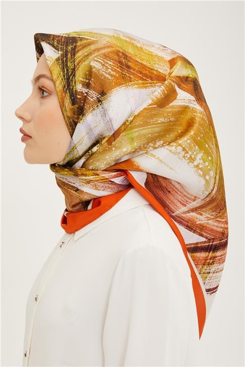 Armine Twill İpek Eşarp 23Ya8932 31
