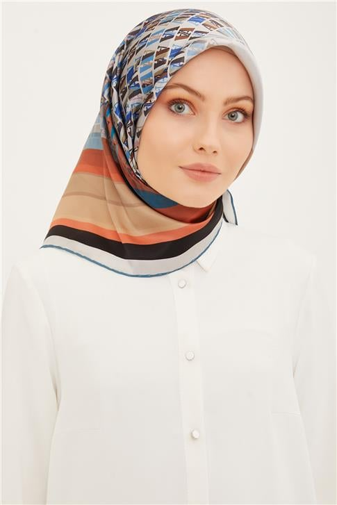 Armine Twill İpek Eşarp 23Ya8934 33