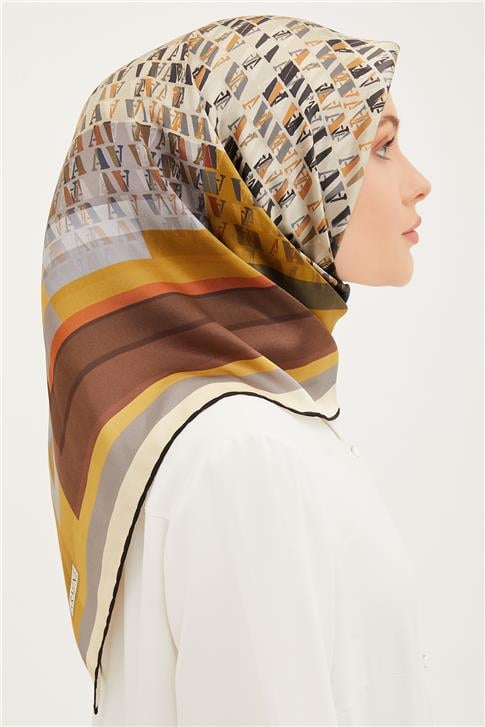 Armine Twill İpek Eşarp 23Ya8934 37