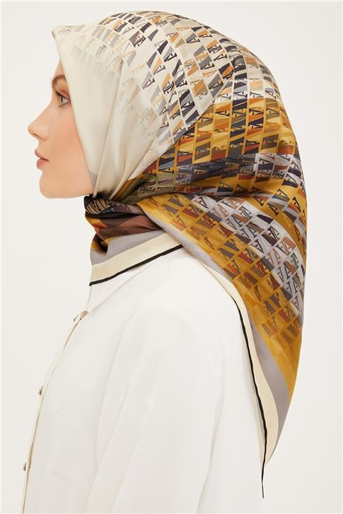 Armine Twill İpek Eşarp 23Ya8934 37