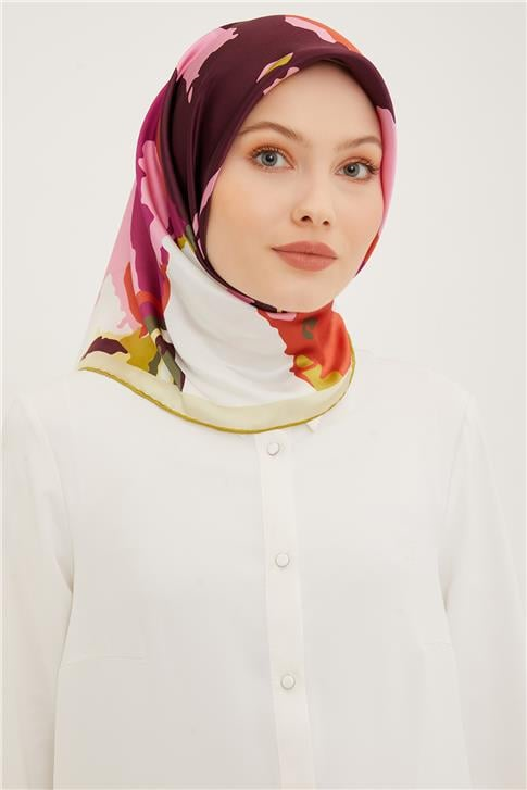 Armine Twill İpek Eşarp 23Ya8935 34