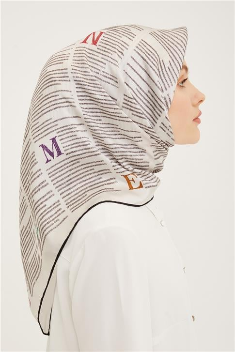 Armine Twill İpek Eşarp 23Ya8942 6 09