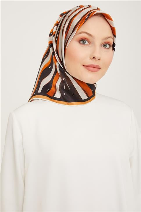 Armine Twill İpek Eşarp 23Ya8943 50