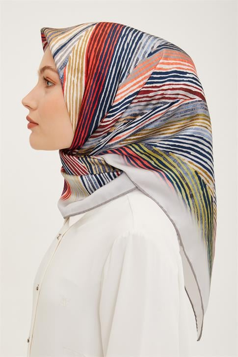 Armine Twill İpek Eşarp 23Ya8955 34